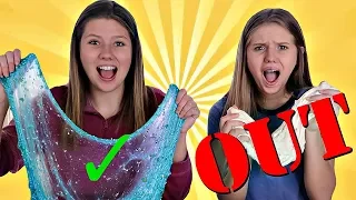 IN or OUT GAME  || Slime Making Challenge