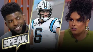 Is Baker Mayfield officially a bust after Panthers name PJ Walker QB1? | NFL | SPEAK