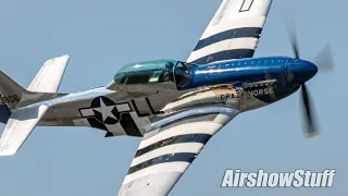 P-51 Mustang Aerobatics - Lee Lauderback - Sun 'n Fun 2021