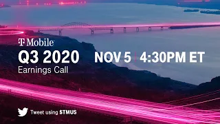 T-Mobile Q3 2020 Earnings Call Livestream