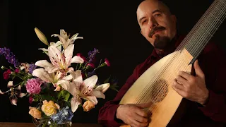 S.L.Weiss Courante in F major, Baroque lute - Jaroslaw Lipski