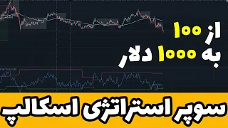 استراتژی شخصی اسکالپ 5 دقیقه من | با نتیجه 100 بار تست و تنظیم هشدار ورود