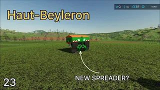 BUYING NEW SPREADER--FS 22 Haut-Beyleron Ep23