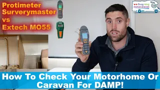 How To Check Your Motorhome Or Caravan For DAMP!