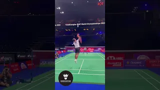 Christie Jonatan warm up！Ready for 2023 Badminton World Championships