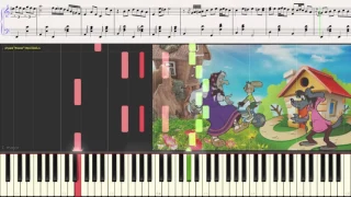 Цыганочка с выходом (Ноты и Видеоурок для фортепиано) (piano cover)