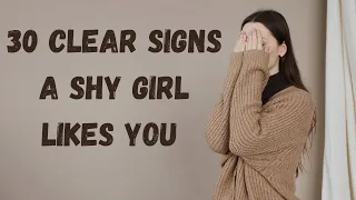 30 clear signs a shy girl likes you #psychology #psychologyfacts