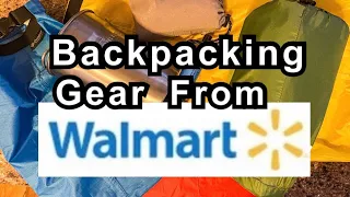 Best Backpacking Gear From Walmart - That’s Actually Good