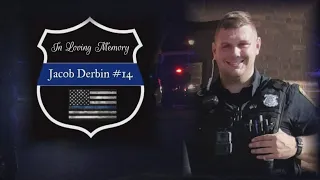 WATCH | Procession for fallen Euclid police officer Jacob Derbin