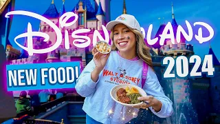 We Try More NEW Disneyland Food For 2024 | Finally Got Our Hands On This VIRAL Treat!
