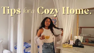 How to make my home cozy : 7 tips for a home that feels cozy on a budget + cozy home decor