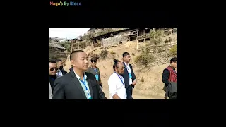 Niki sumi(Retd Gen) President NSCN GPRN-K Attend NAGA PEOPLEHOOD Conference at Kütsapo village Phek.