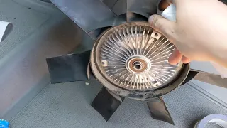 How to tell if your Viscous Fan Clutch is Bad - Sprinter Vans / Other Vehicles