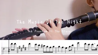 ［Sheet Music］The Music Of The Night - The Phantom Of The Opera | NUVO Student Flute