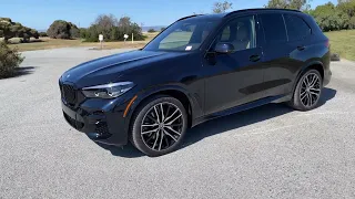 Tour the 2022 X5 xDrive40i in Carbon Black | 4K