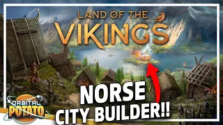 EXCELLENT Viking City Builder!! - Land of the Vikings - City Builder Colony Sim
