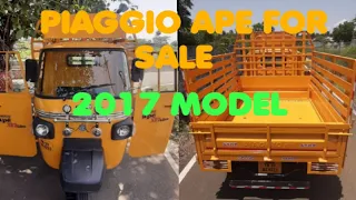 PIAGGIO APE AUTO 2017 MODEL LOCATION VANTHAVASI