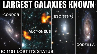 Largest Galaxies in the Universe...But Not IC 1101 Anymore