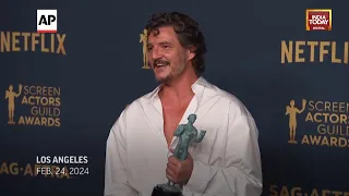 US News: Pedro Pascal Wins SAG Award For Male Actor In Drama Series 'Last Of US'