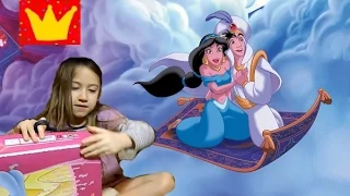 Крутая Принцесса Жасмин Алладин  распаковка игрушек ВЛОГ  Aladdin and Jasmine unpack the toys