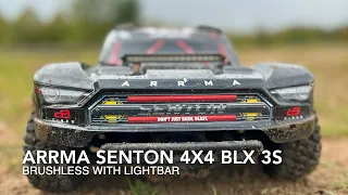 ARRMA Senton 4x4 BLX 3S brushless V3 with lightbar