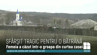 A fost găsită prea târziu: O bătrână din Coşcodeni a murit după ce a căzut într-o groapă din curte