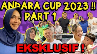 EKSLUSIF ANDARA CUP 2023 !! MAMA RIETA MAIN TENIS LAGI LAWAN ANAK MANTU !! @RansEntertainment SERU