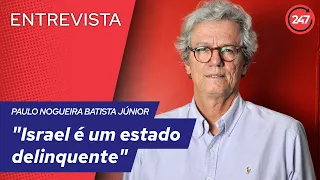 "Israel é um estado delinquente", diz Paulo Nogueira Batista Júnior