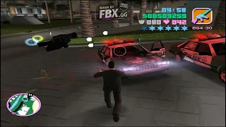 GTA Vice City  (wanted level went wrong)