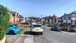 Vauxhall Vivaro van passing the Bournemouth area (20/05/2024)