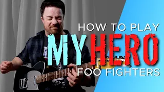 How to play My Hero by Foo Fighters LEAD + RHYTHM