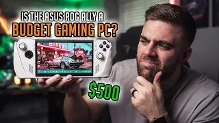 The BEST Budget Gaming PC In 2024 Is A Handheld?? | Asus ROG Ally Z1 Extreme