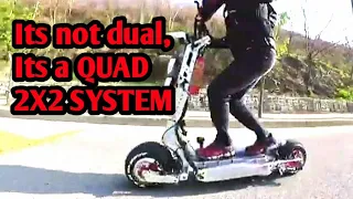 HUNTER QUAD Promotional video and Unboxing.... QUAD (2X2) SYSTEM...