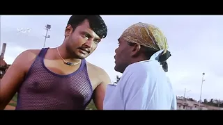 Darshan Hit Baller With Bat Super Scene | Kalasipalya Kannada Movie