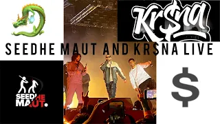 Seedhe Maut and Kr$na LIVE || New Delhi || Indian Sneaker Festival