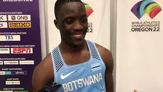 Botswana's Letsile Tebogo Breaks U20 100m WORLD RECORD