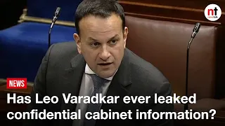 Has Leo Varadkar ever leaked confidential cabinet information?