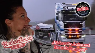 NÄCHTLICHER Schwertransport mit 4 METER BREITE für Pazi | Trucker Babes Austria | ATV