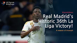 Real Madrid's Epic 36th La Liga Victory: The Complete Story!