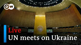 Watch live: UN General Assembly meets to discuss Ukraine's 'temporarily occupied territories'