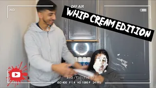 WHO KNOWS WHO BETTER | WHIP CREAM EDITION | COUPLE CHALLENGE | FAIZAAN AND AMNA