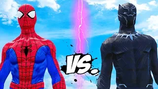 THE AMAZING SPIDER-MAN VS BLACK PANTHER