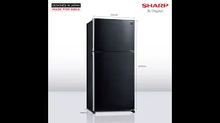 SHARP Refrigerator - SJ-GP60T-BK/ SJ-GP60T-MR