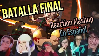 Reaction Mashup Kimetsu no Yaiba T2 Cap 10 Batalla Final | En español