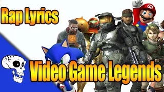 Video Game Legends Rap Vol. 1 (LYRIC VIDEO) by JT Music