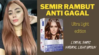 SEMIR RAMBUT ANTI GAGAL L’OREAL |  Self hair colouring at home