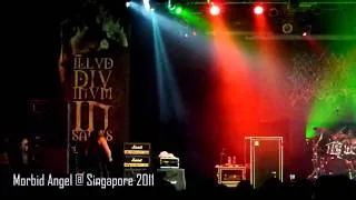 Morbid Angel live in Singapore 2011 - Nevermore