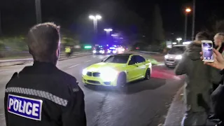 Police BLOCK THE ROAD After LOUD Antics!