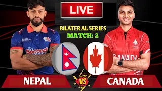 NEPAL V CANAD 3RD ODI MATCH 2024 LIVE /NEP VS CAN CANADA TOUR OF NEPAL LIVE MATCH