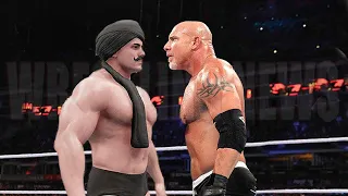 Dara Singh vs Goldberg Match